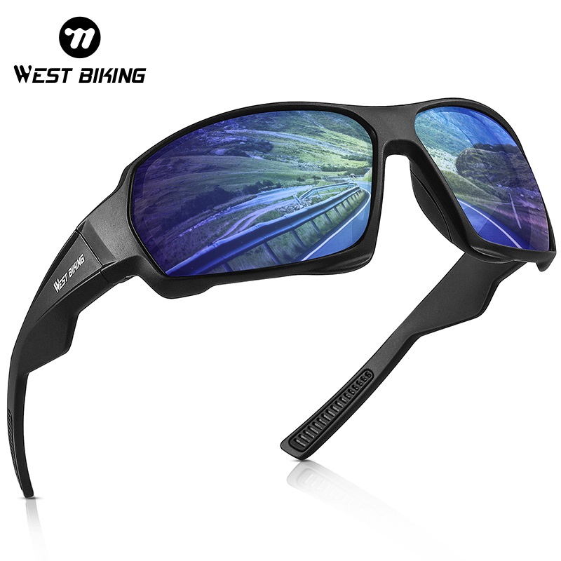 Fishing Sunglasses Polarized - WEST BIKING 偏光サイクリンググラス UV400 抗紫外線 HD