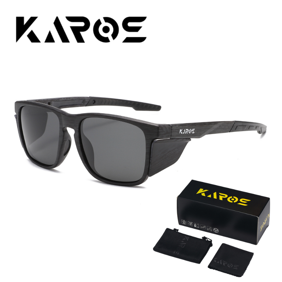 Fishing Sunglasses Polarized - Karos 偏光釣りサングラス男性女性クラシック UV400 メガネ屋外サイクリングドライビングシェード男性旅行眼鏡ボックス YZ2040