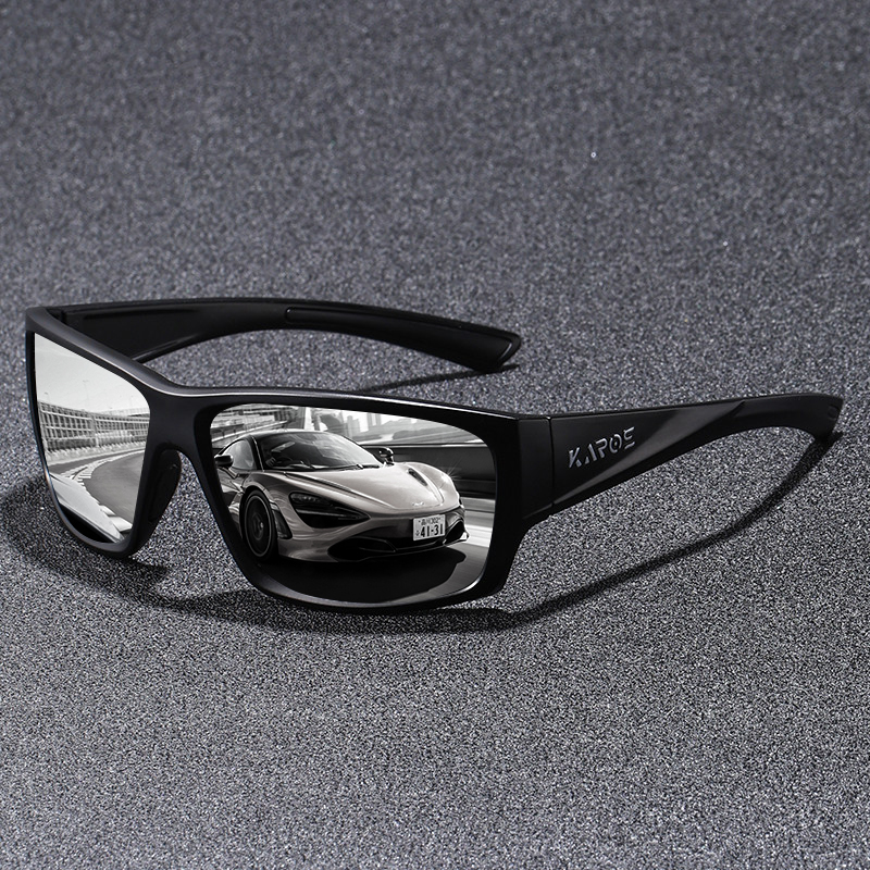Fishing Sunglasses Polarized - KAROS 偏光シェード UV400 保護機能付き ファッション性の高い外観 女性
