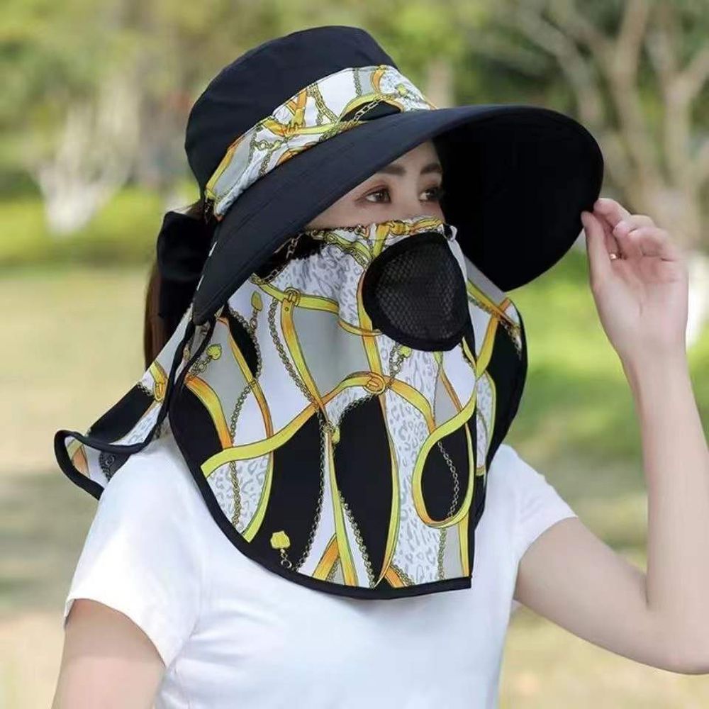 Fishing Hat - 釣り用キャップ アパレル アクセサリー 農作業 女性用 サンハット