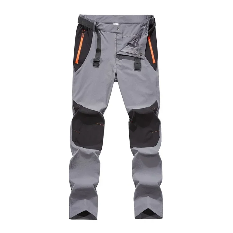 Fishing Pants Waterproof - 新しい男性防水カーゴパンツメンズ夏速乾長ズボン男性アウトドアスポーツトレッキングキャンプ釣りマウンテンパンツ