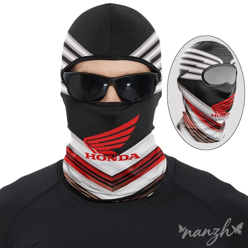 Fishing Mask Sun Protection - 日焼け止め釣り用フェイスマスク車のステッカーホンダオートバイアウトドアマンシームレスネックウォーマーサイクリングスカーフ防風