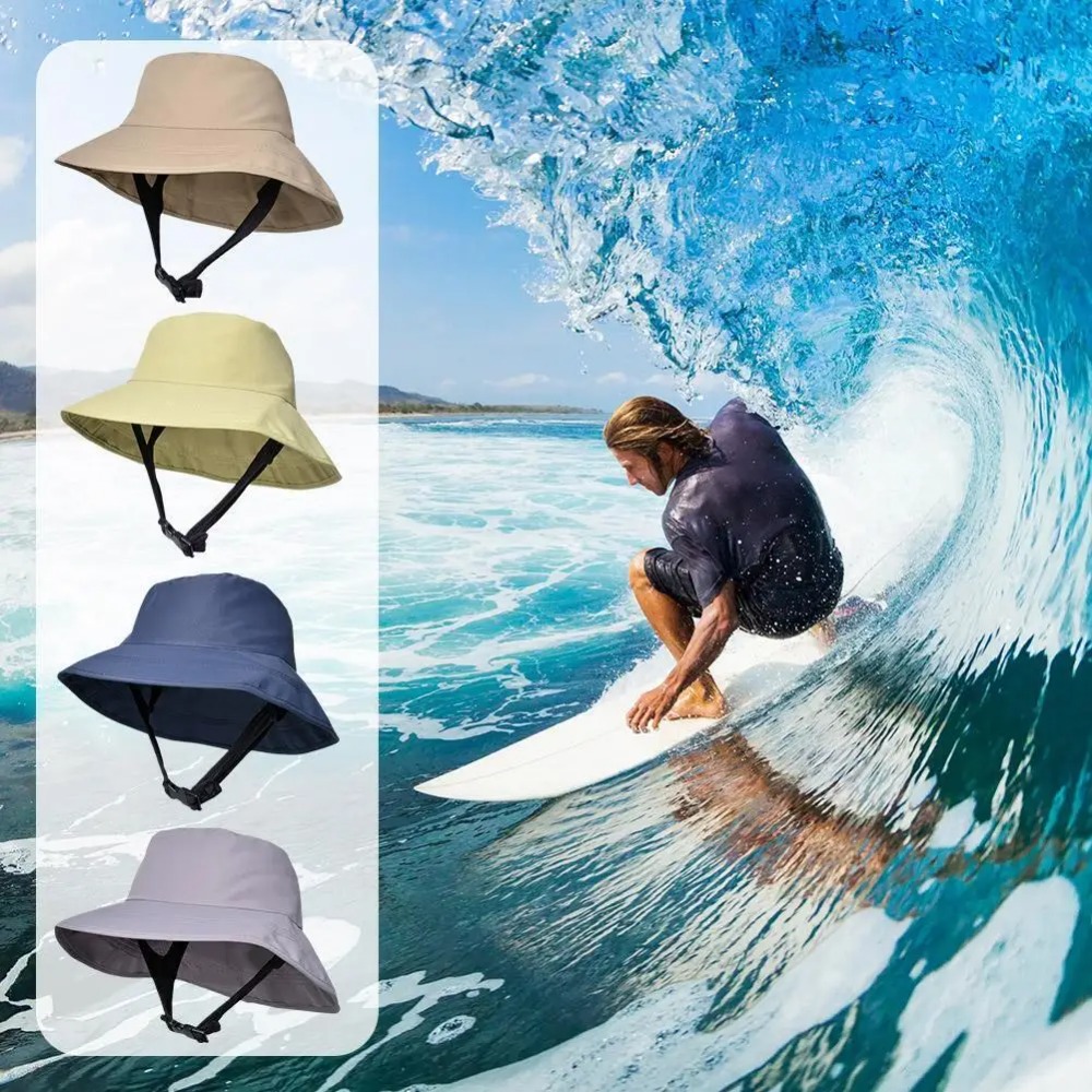 Fishing Hat - 新しい通気性バケットハット抗紫外線速乾性サーフハット防水釣りキャップ屋外釣り