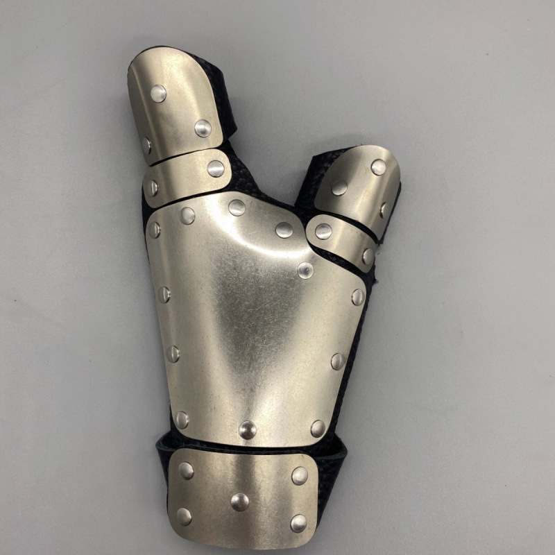 Fishing Gloves - 新しい 304 ステンレス鋼プレートハンドガード保護手袋釣り具強力な鎧