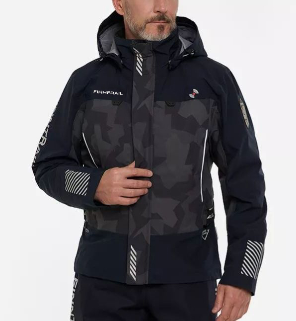 Fishing Jacket Waterproof - フィッシングジャケット アウトドア ウィンドブレーカー ハイキング レインジャケット メンズ