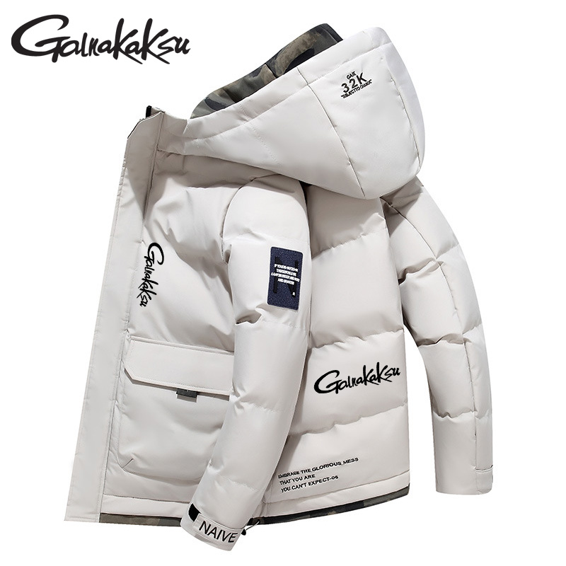 フード付きフィッシングジャケット,暖かいカーディガン,綿のコ - Fishing Jacket Waterproof のレビューと価格