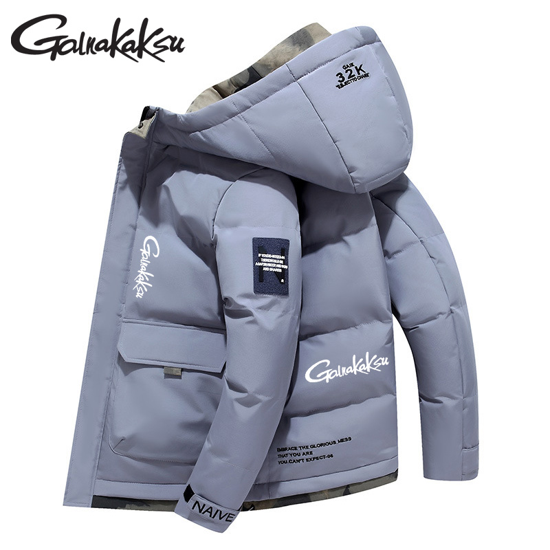 フード付きフィッシングジャケット,暖かいカーディガン,綿のコ - Fishing Jacket Waterproof のレビューと価格