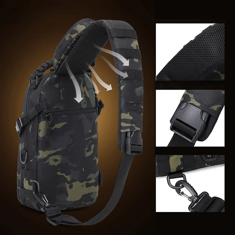 メンズウエストバッグスポーツショルダーアウトドアファニーパッ - Fishing Backpack のレビューと価格