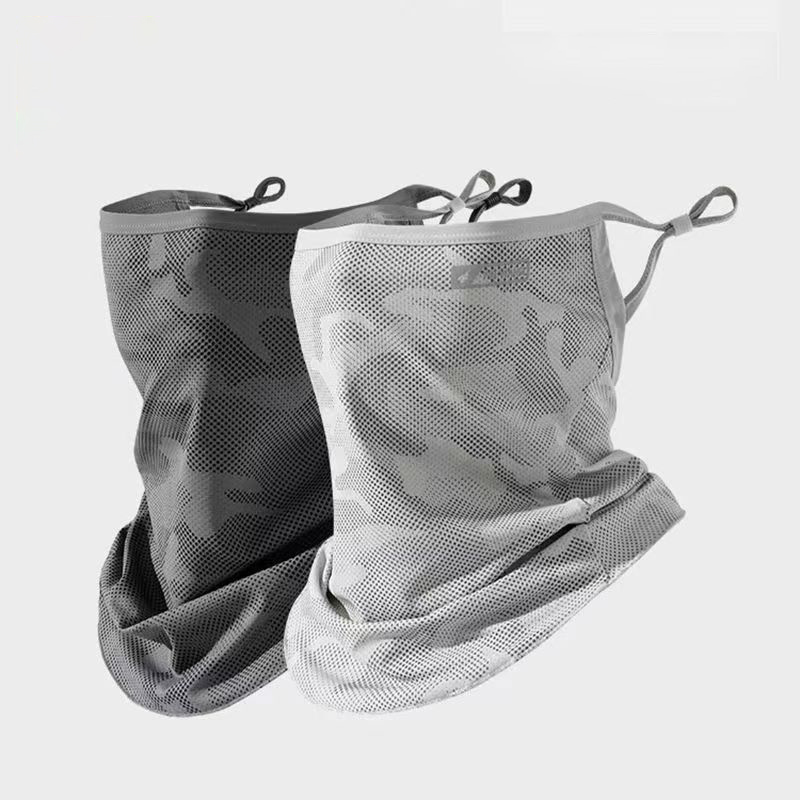 ネックゲイター UV保護フェイスマスク アイスシルク ユニセ - Fishing Mask Sun Protection のレビューと価格