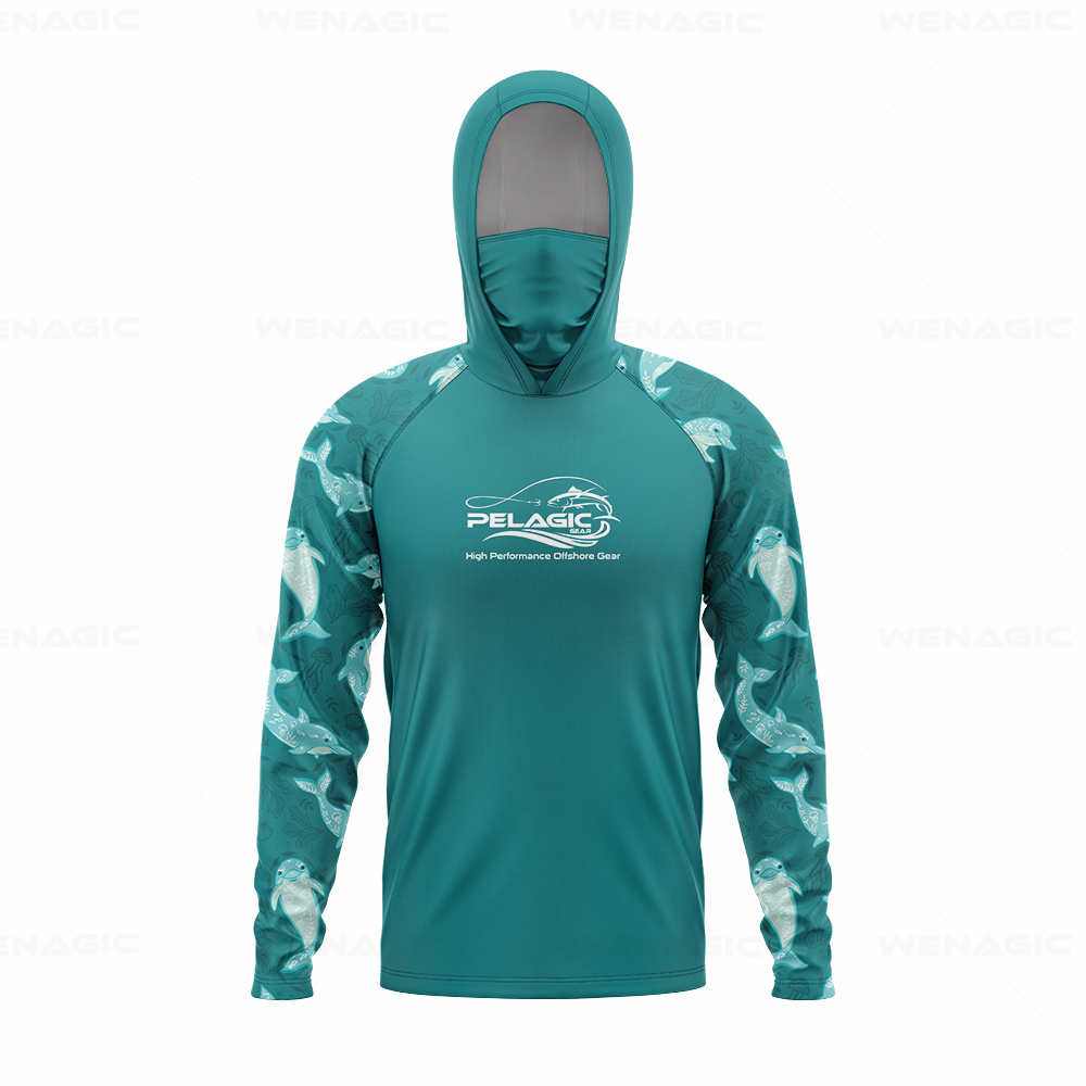 男性用長袖Tシャツ,釣り服,UV保護 - Fishing Shirt Uv Protection のレビューと価格