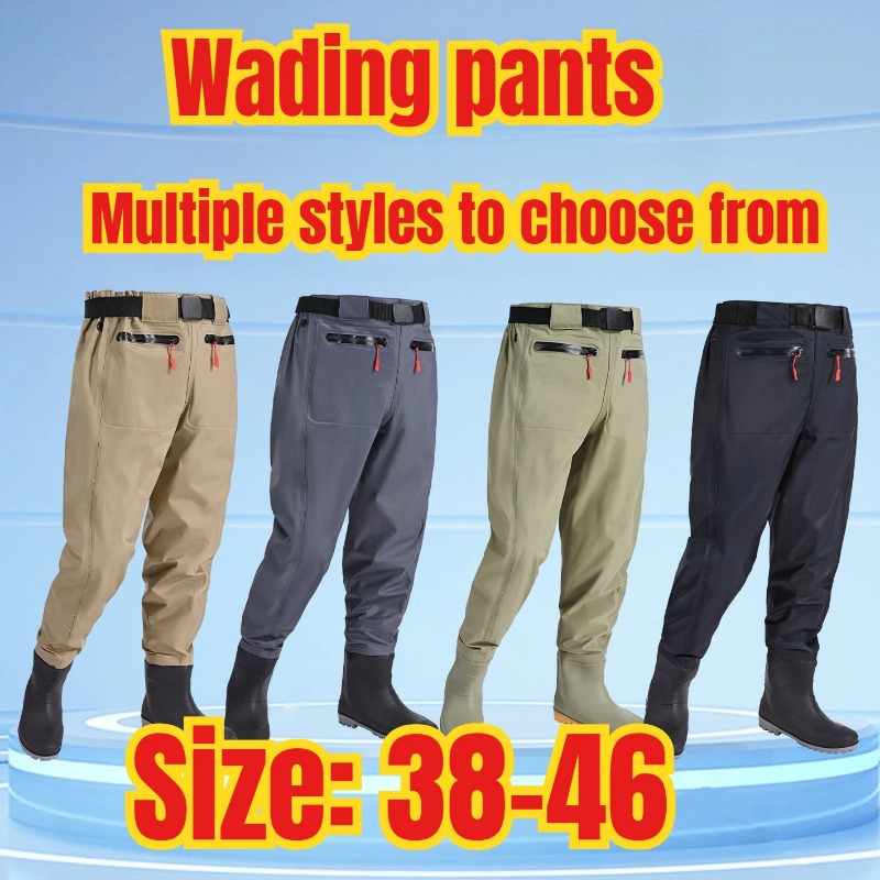 メンズ防水釣り用ウェーダーパンツ、ナイロン製ハーフボディウエ - Fishing Waders のレビューと価格