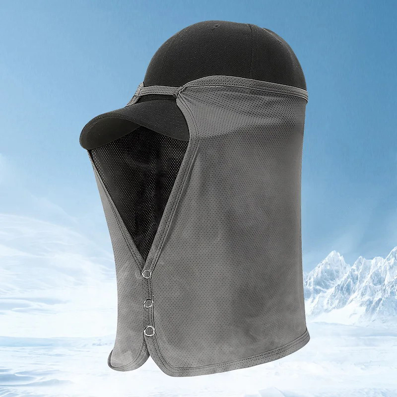 速乾性釣りキャップフェイスネックサンシェードマスクキャップ  - Fishing Mask Sun Protection のレビューと価格