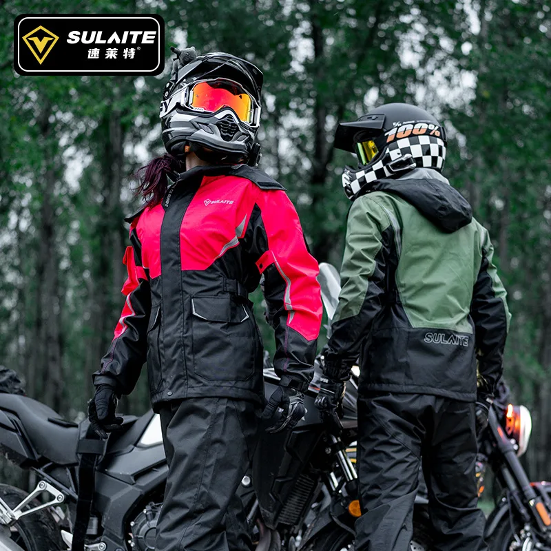 男性と女性のためのオートバイのライダーレインコート,レインコ - Fishing Rain Suit のレビューと価格