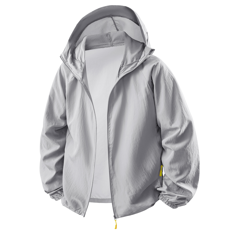 夏軽量ハイキングジャケット男性釣りサイクリングフード付きジム - Fishing Jacket Waterproof のレビューと価格