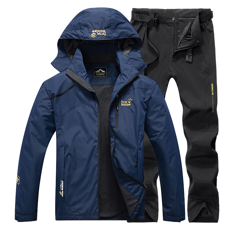 防水釣りスーツ通気性耐久性のあるフード付きジャケット釣りウェ - Fishing Jacket Waterproof のレビューと価格