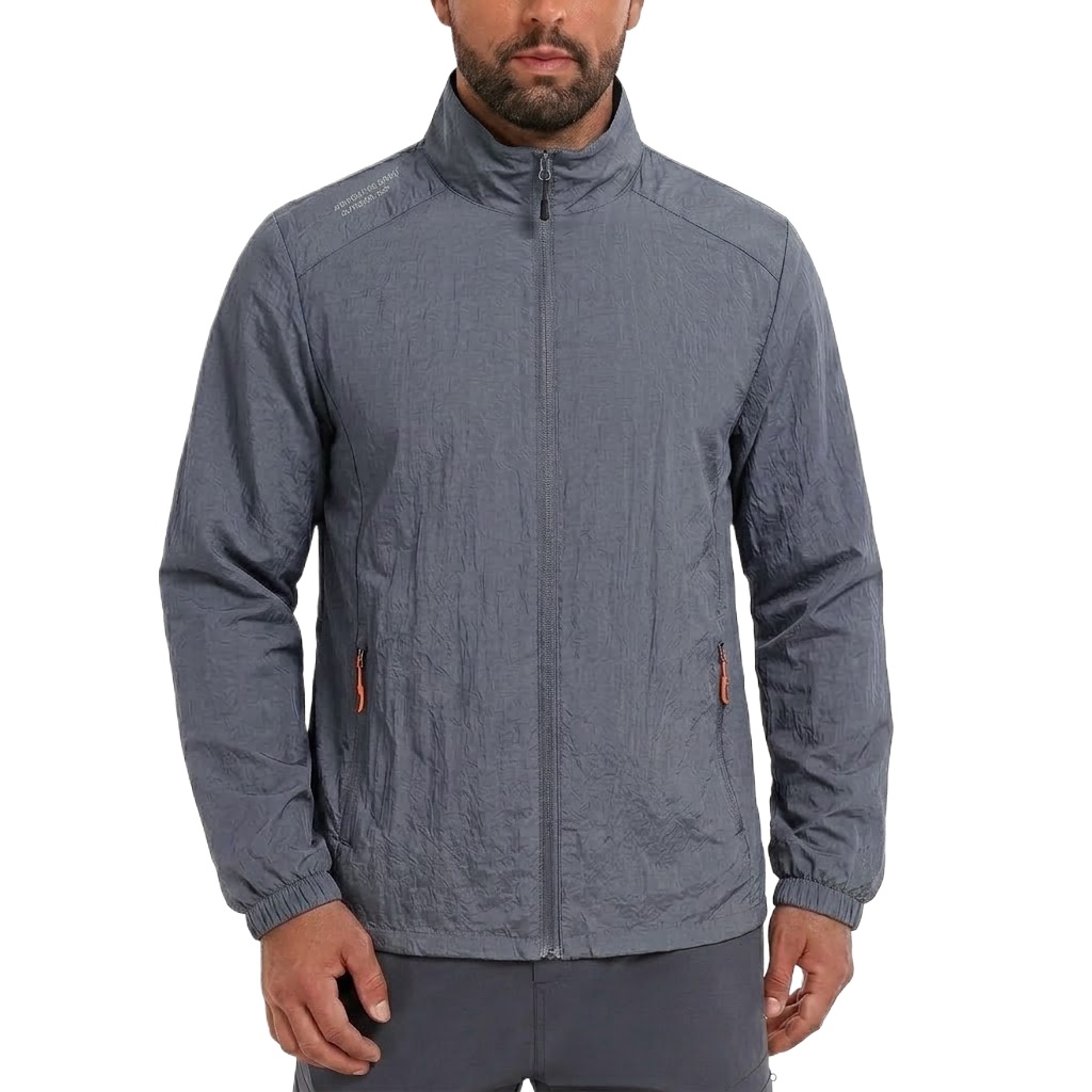 メンズ UPF50+ パフォーマンス日焼け止めコート通気性ス - Fishing Jacket Waterproof のレビューと価格
