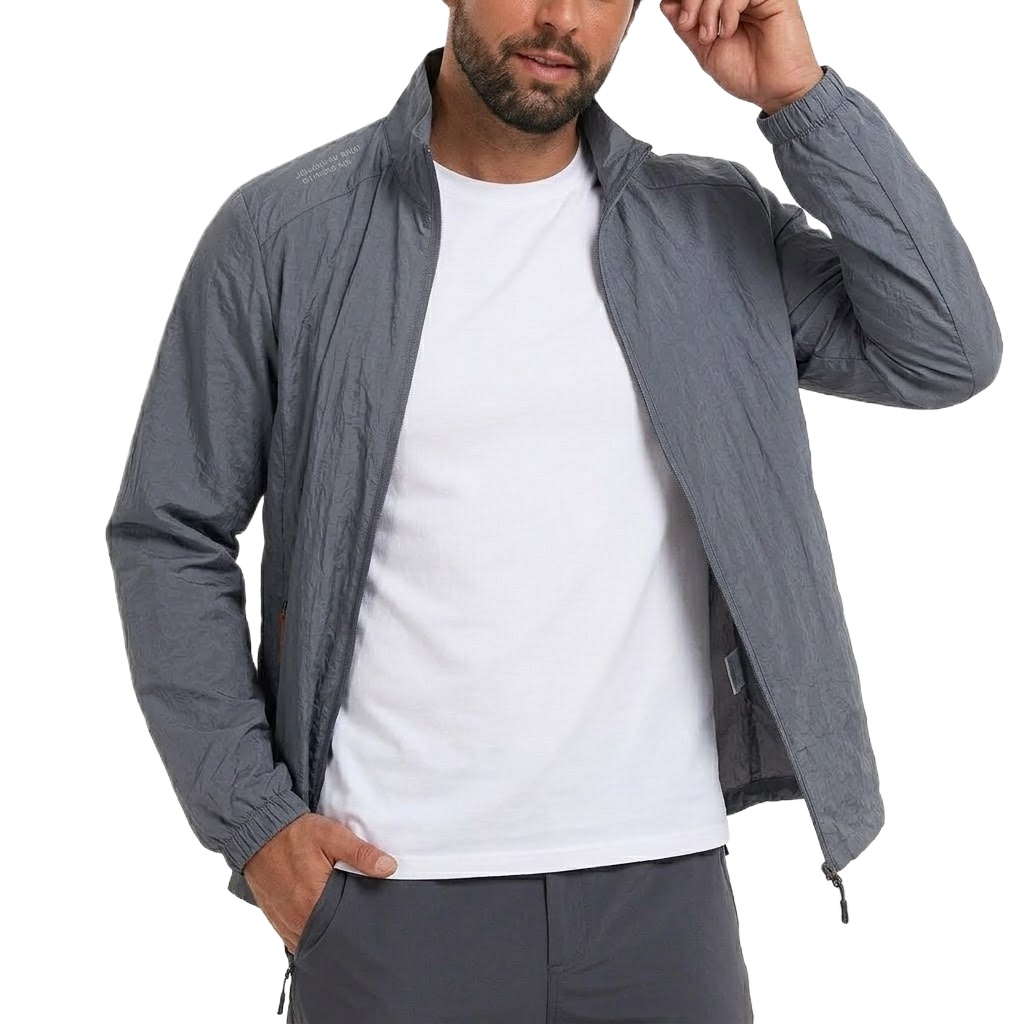 メンズ UPF50+ パフォーマンス日焼け止めコート通気性ス - Fishing Jacket Waterproof のレビューと価格
