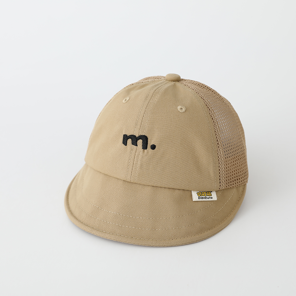 子供用のシンプルな刺繍入りの大きなつばの日よけフィッシャーマ - Fishing Hat のレビューと価格