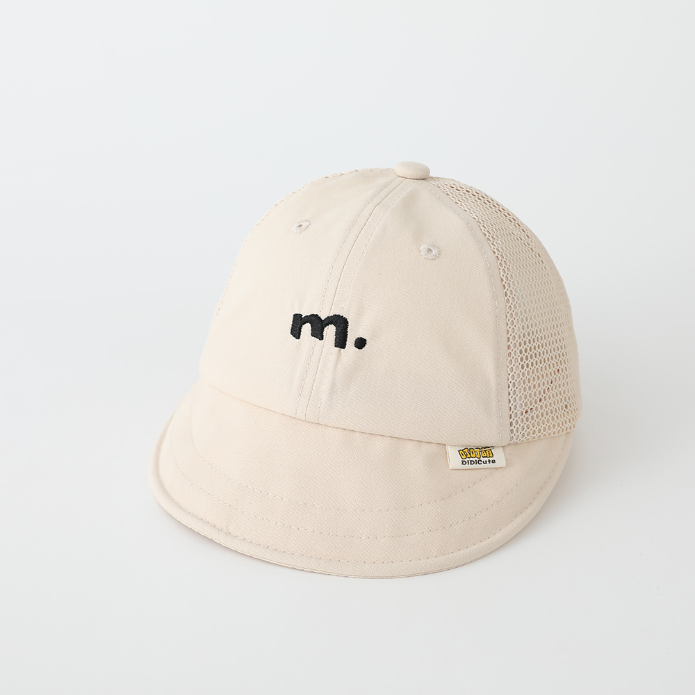 子供用のシンプルな刺繍入りの大きなつばの日よけフィッシャーマ - Fishing Hat のレビューと価格