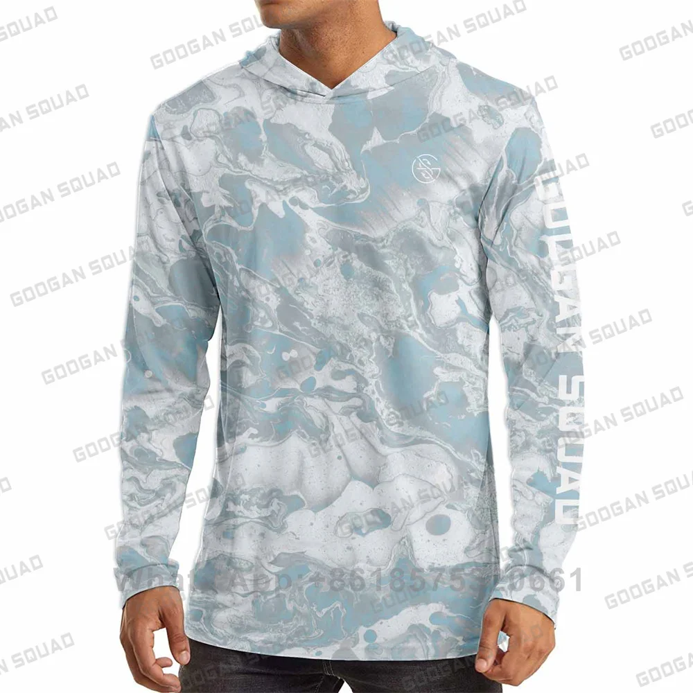 GOOGAN SQUAD メンズ 長袖パーカーシャツ UPF - Fishing Shirt Uv Protection のレビューと価格