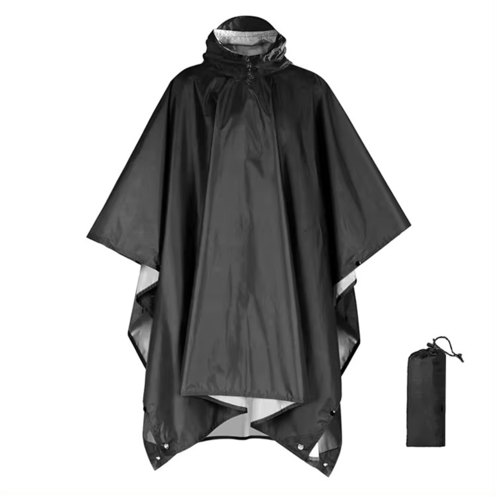 新しい3in1アウトドアレインコート、フード付き袖付き防水レ - Fishing Rain Suit のレビューと価格