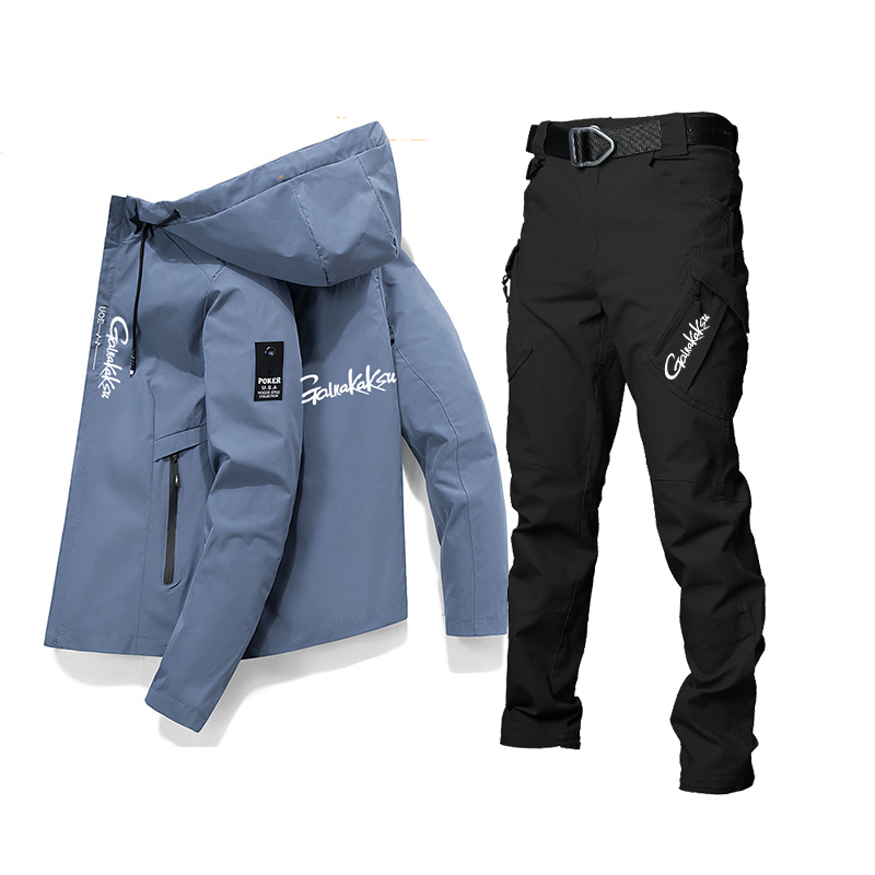 アウトドアスポーツ用の防水服,釣り服,ジャケット,パンツ,日 - Fishing Jacket Waterproof のレビューと価格