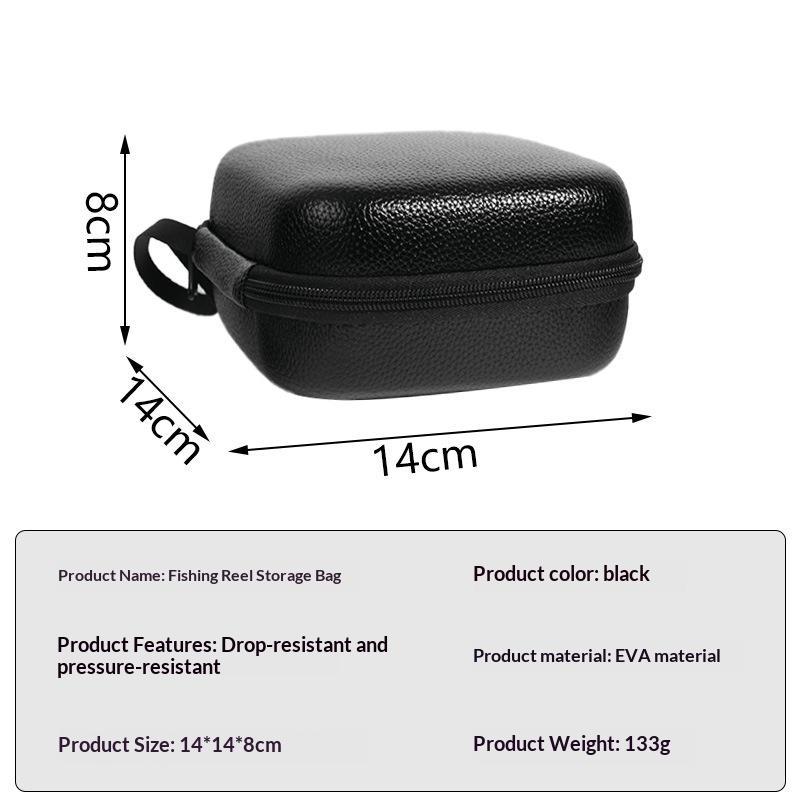 新しいハードEVA釣りバッグスピニングリールケースカバー釣り - Fishing Bag Waterproof のレビューと価格