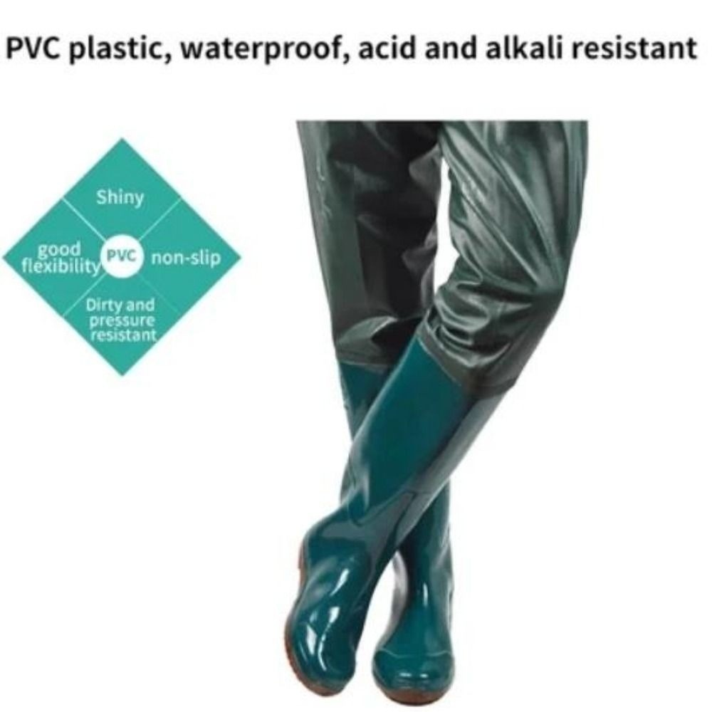 プラスチック PVC 移植パンツ ウェーディングパンツ シュ - Fishing Pants Waterproof のレビューと価格