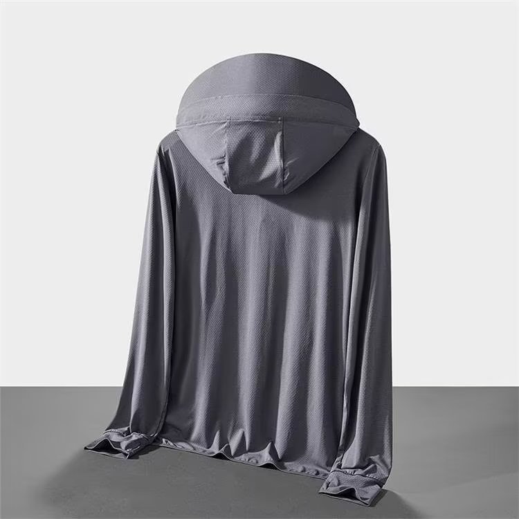 メンズ夏の日焼け止めコート男性 UV ジャケット釣りカバーア - Fishing Hoodie のレビューと価格