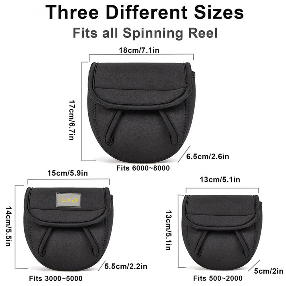 S/M/L スピニング釣りリールカバーネオプレンホイール保護 - Fishing Bag Waterproof のレビューと価格