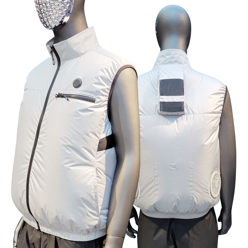 半導体冷却ベスト、可変周波数エアコンジャケット、日焼け防止フ - Fishing Vest のレビューと価格
