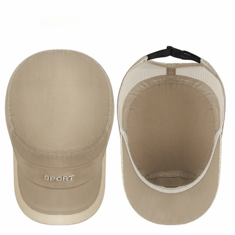 クールな調節可能なフラットトップキャップ日焼け防止カジュアル - Fishing Hat のレビューと価格