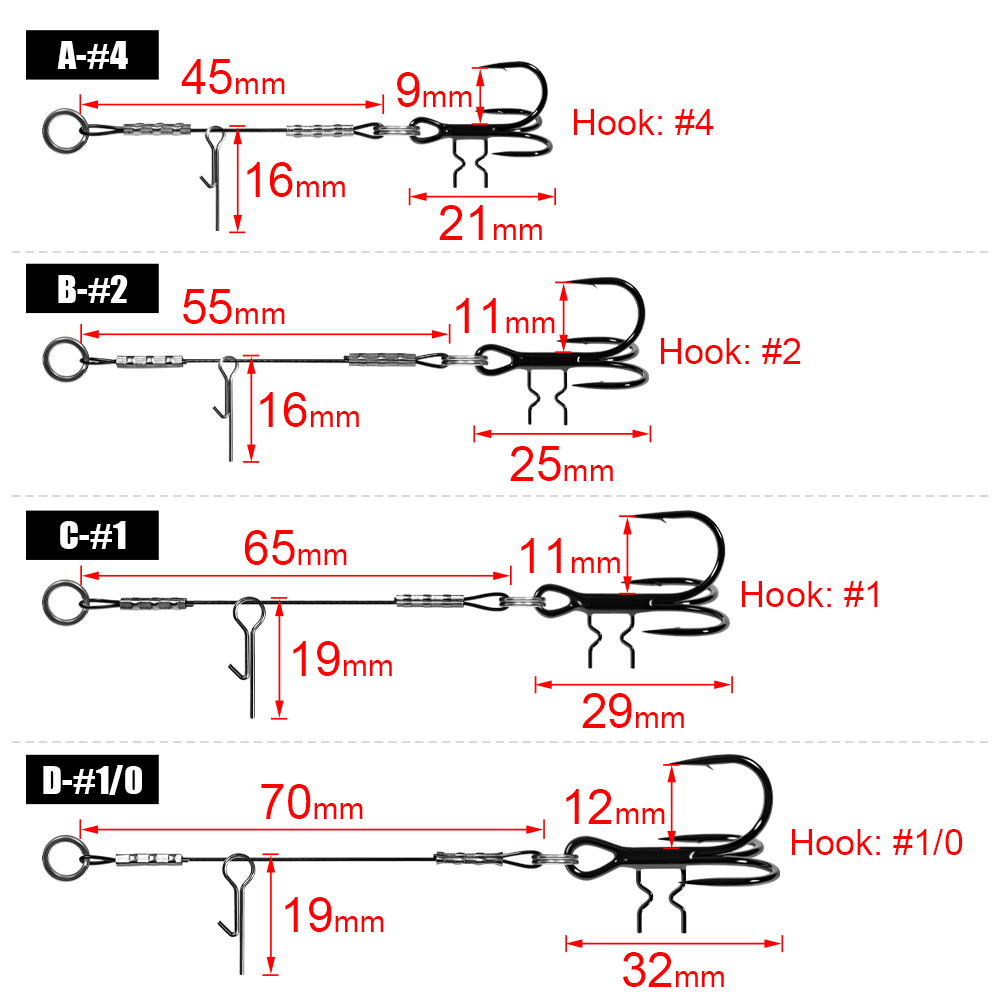 ローズウッド 3 個ストライクポイントスティンガーリグパイク - Fishing Belt のレビューと価格