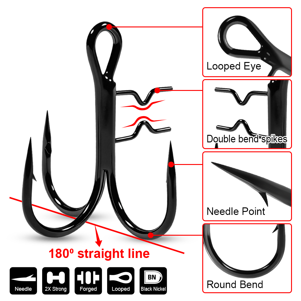 ローズウッド 3 個ストライクポイントスティンガーリグパイク - Fishing Belt のレビューと価格