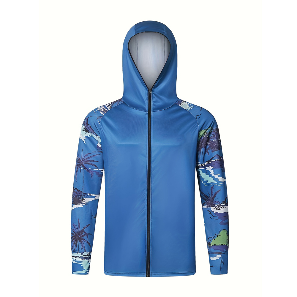 抗 UV UPF 50+ ジャケットハイキング釣りウェアジッ - Fishing Jacket Waterproof のレビューと価格