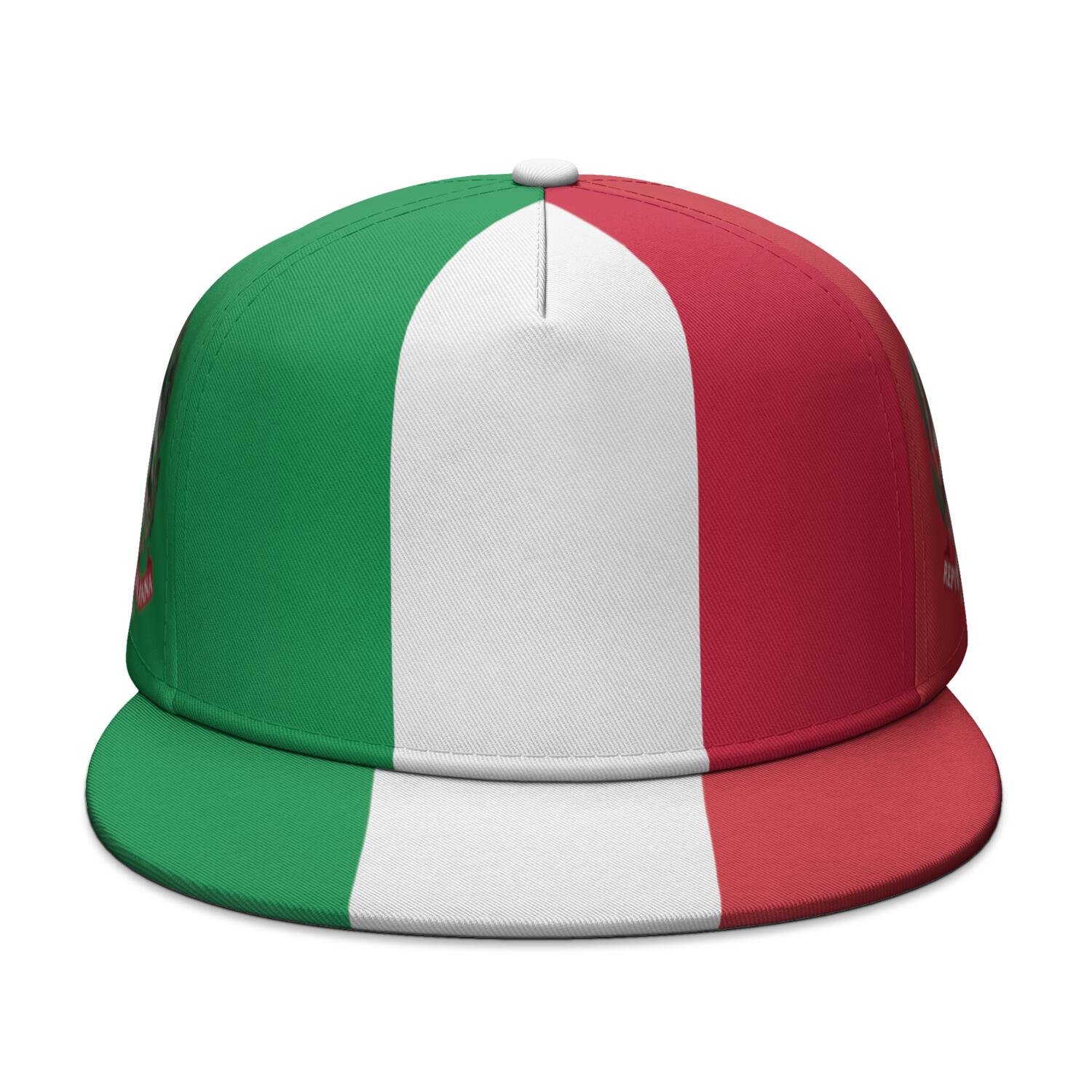 イタリア フリーカスタムネームナンバーチームロゴ フラットブ - Fishing Hat のレビューと価格