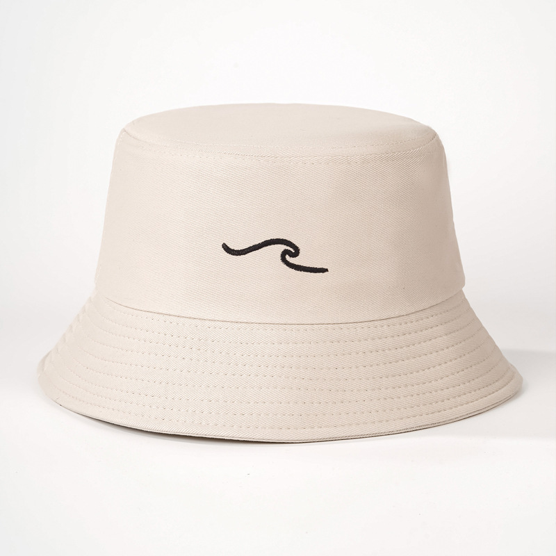 ウェーブリップル刺繍バケットハット無地ウォッシュ加工フィッシ - Fishing Hat のレビューと価格