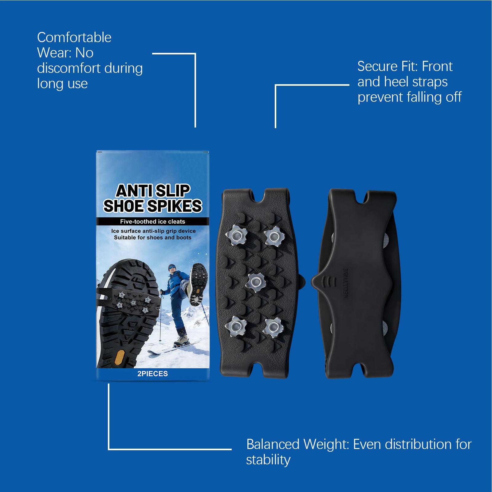 靴やブーツ用のアイスクリート、滑り止めグリッパー、クランポン - Fishing Boots のレビューと価格