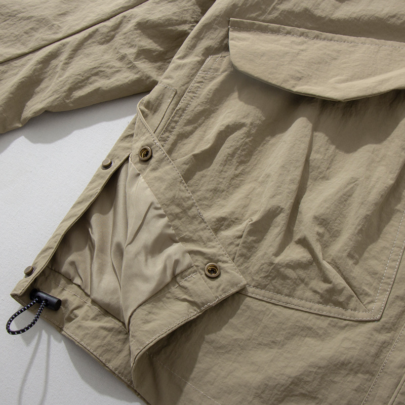 アウトドアフィッシングジャケット 春秋 ルーズフィット 裏地 - Fishing Jacket Waterproof のレビューと価格