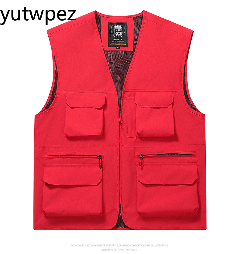 メンズアウトドアハイキングスポーツ日焼け止めユーティリティフ - Fishing Vest のレビューと価格