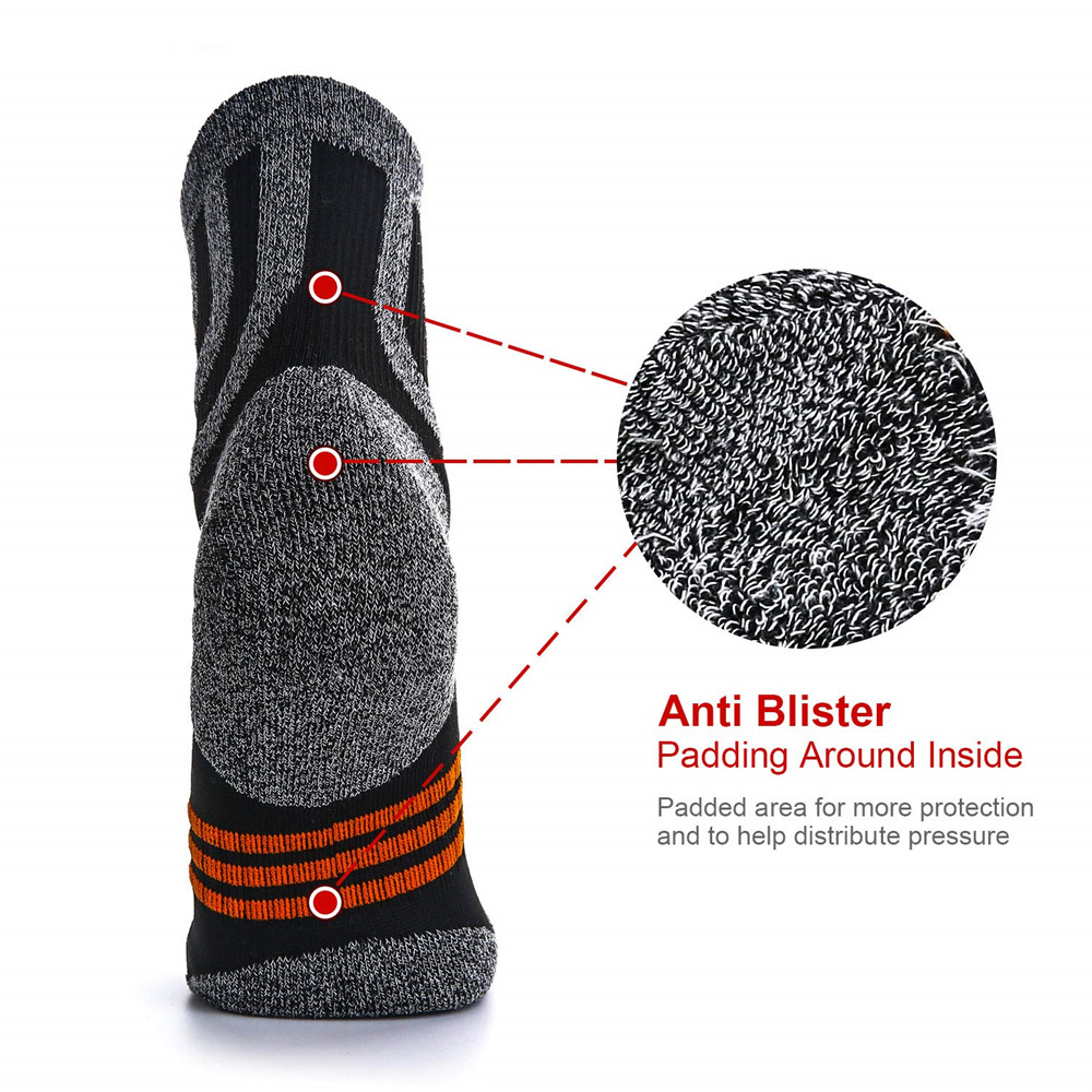 男性用ブリスターソックス,アウトドアスポーツ,ランニング,サ - Fishing Socks のレビューと価格