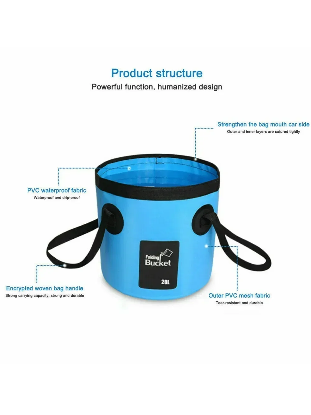 12L/20L 釣りバケツ折りたたみ防水便利な釣りボックス旅 - Fishing Bag Waterproof のレビューと価格