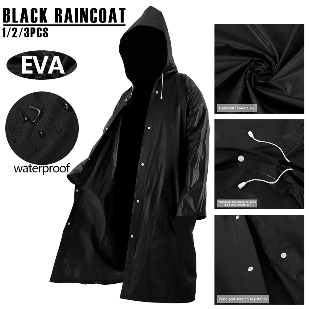 大人用の長い再利用可能なレインコート、防水レインコート、調節 - Fishing Rain Suit のレビューと価格