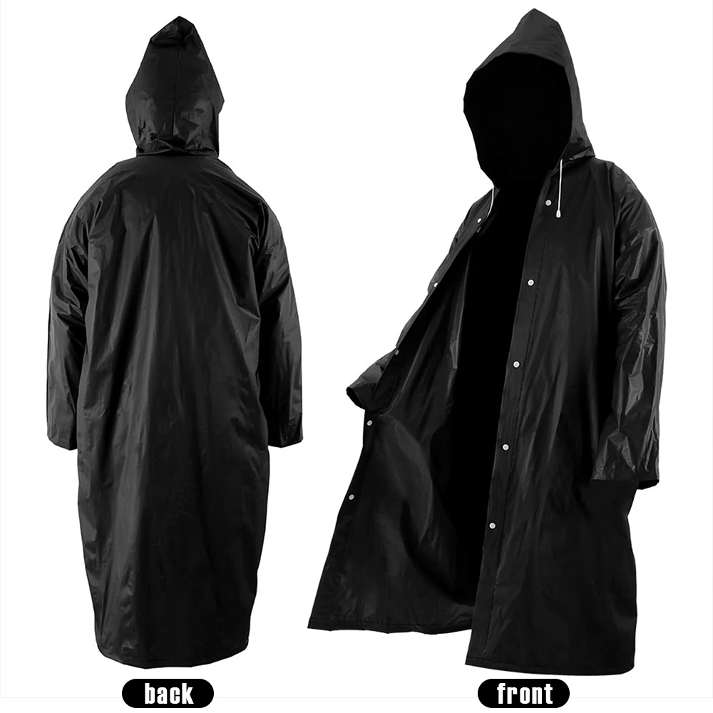 大人用の長い再利用可能なレインコート、防水レインコート、調節 - Fishing Rain Suit のレビューと価格