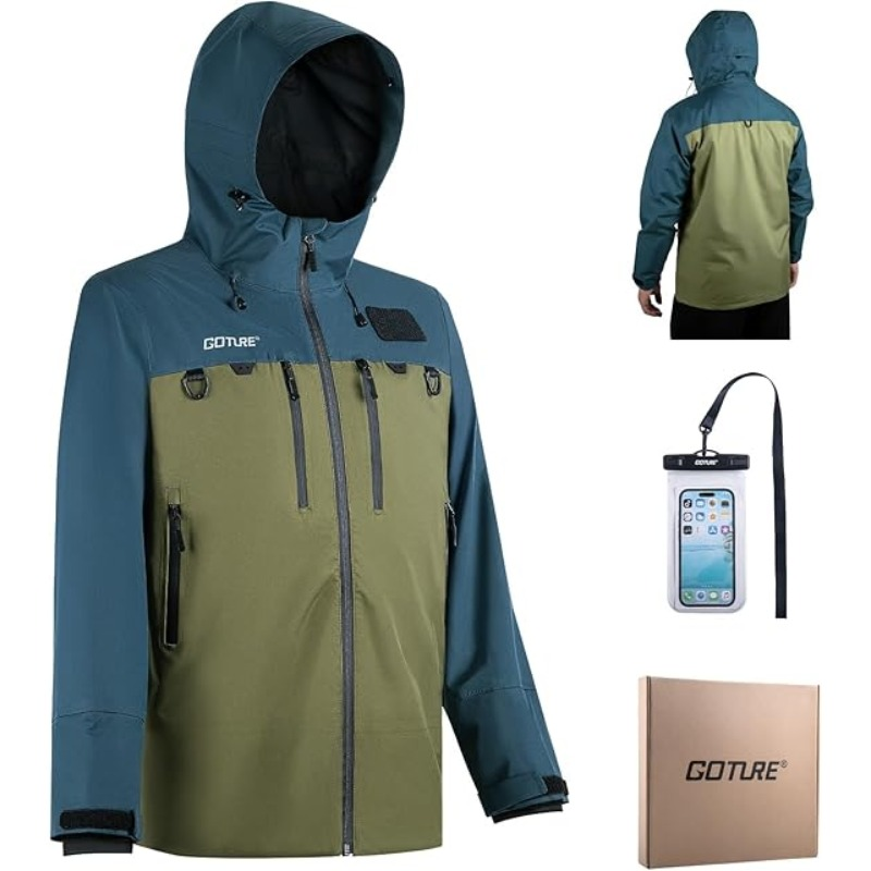 Goture フィッシングウェーディングジャケット 通気性の - Fishing Bag Waterproof のレビューと価格