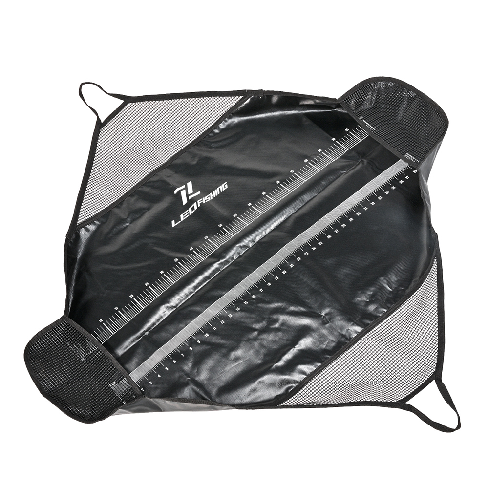 黒色PVC製釣り用ランディングマット 120cm 魚釣り用ス - Fishing Belt のレビューと価格